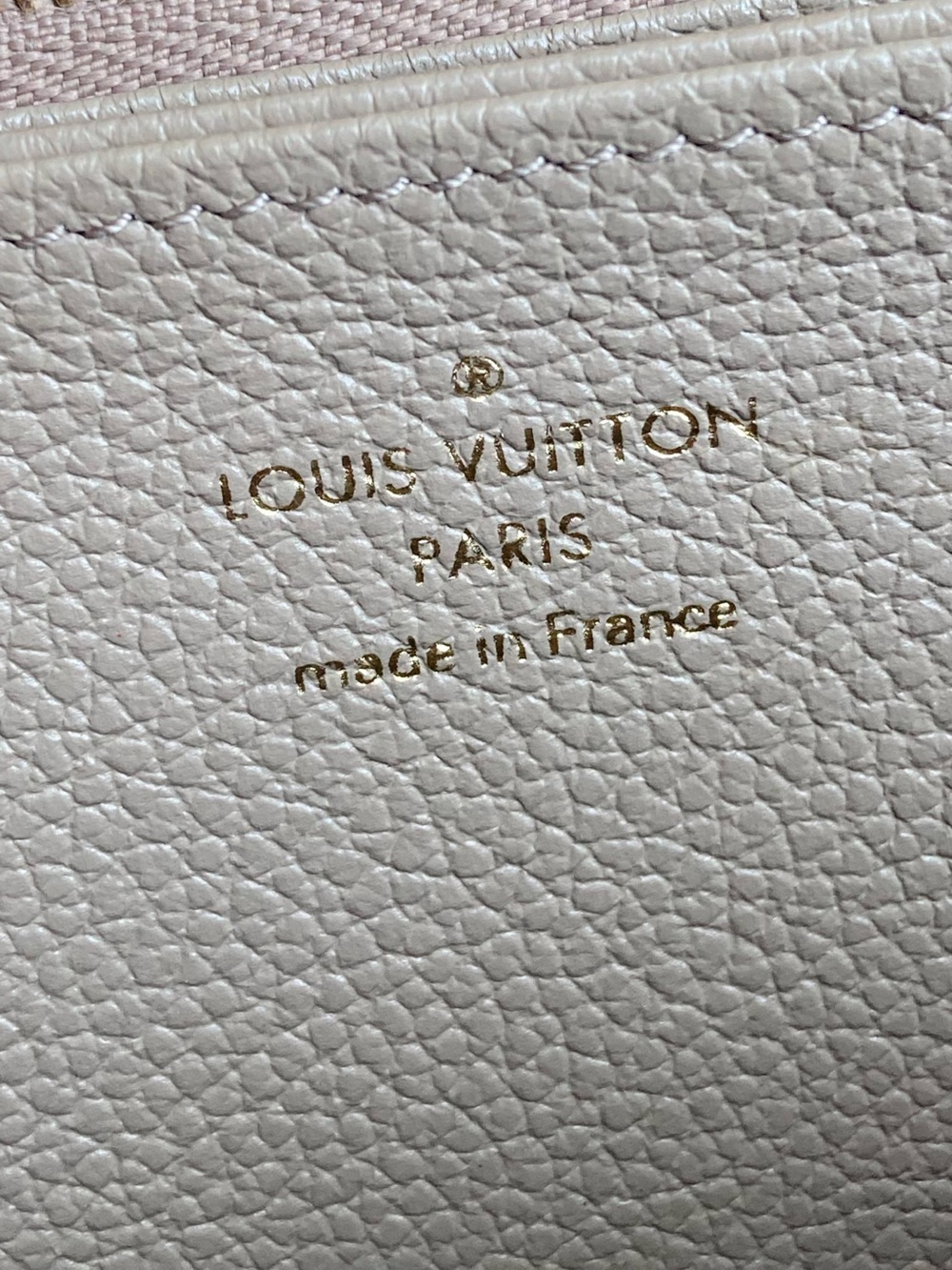 SOLD Louis Vuitton Taupe and Light Pink Monogram Compact Zip Wallet - Picture 16 of 16